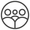 Icon-Gruppe-grau