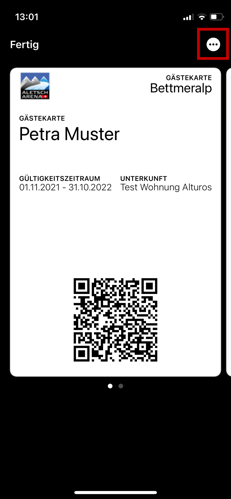Wallet-teilen Wallet-teilen