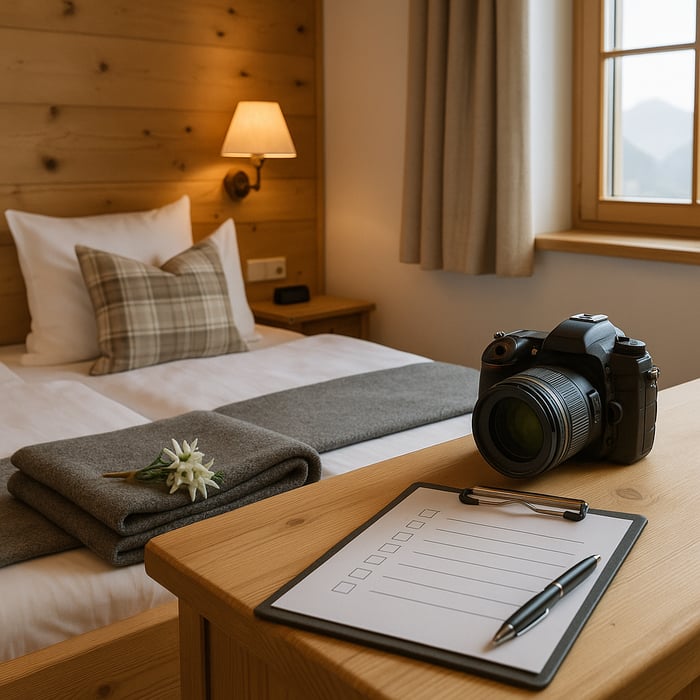 Schön gebucht: Verlosung von 50 Fotoshootings für Unterkünfte
